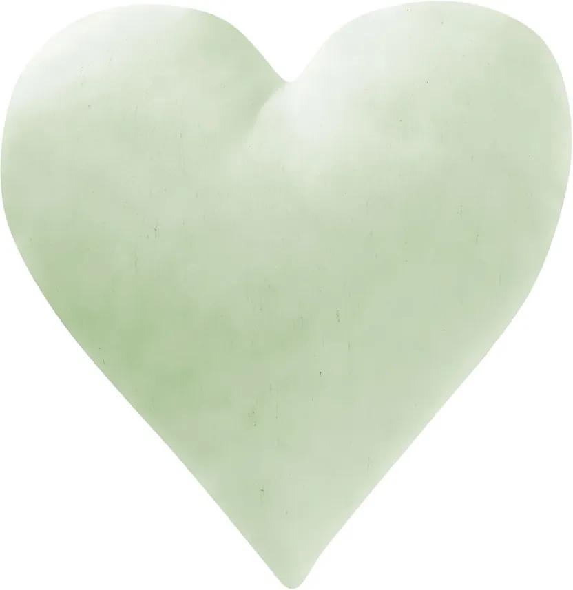 Almofada Coração Verde