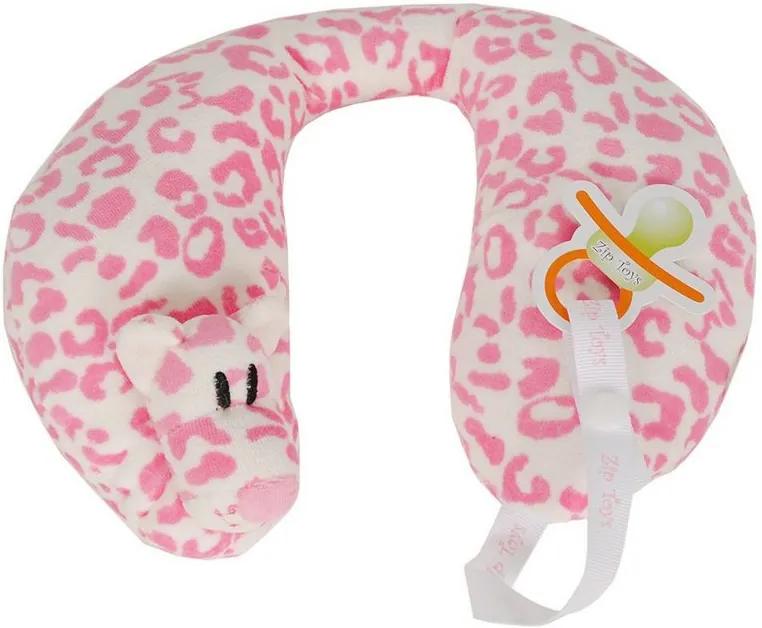 Protetor de Pescoço - Tigre Rosa - Zip Toys