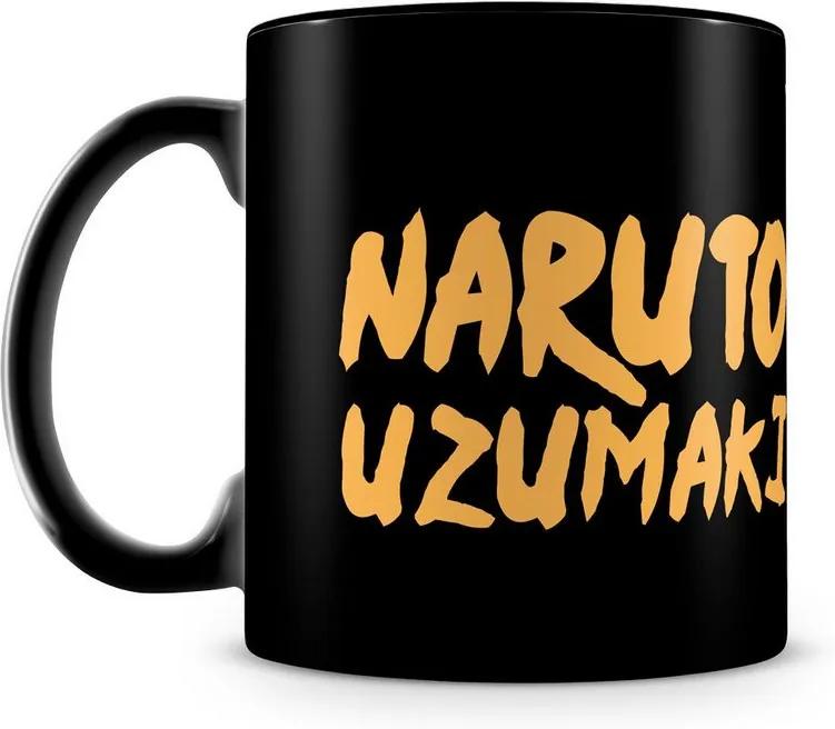 Caneca Personalizada Naruto Uzumaki (100% Preta)