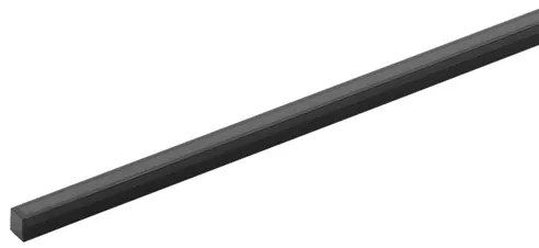 Perfil Led Sobrepor Aluminio Preto 37w 2700k 1m Archi