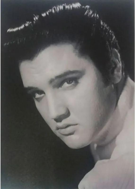 Quadro Tela Elvis Presley Blue Christmas