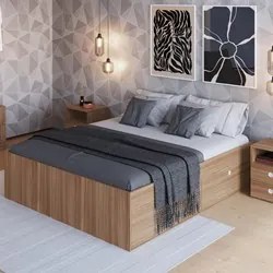 Cama Casal Queen 160cm Com 4 Portas Tókio A05 Montana - Mpozenato