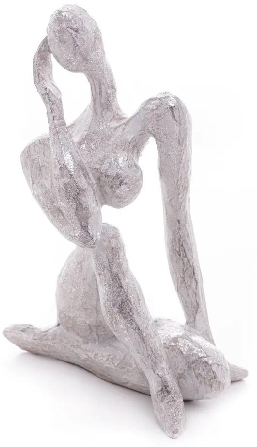 Figura Decorativa De Resina 14x10x21cm 61505 Wolff