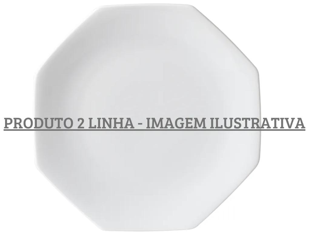 Prato Sobremesa 21Cm Porcelana Schmidt - Mod. Orion 078 2° Linha