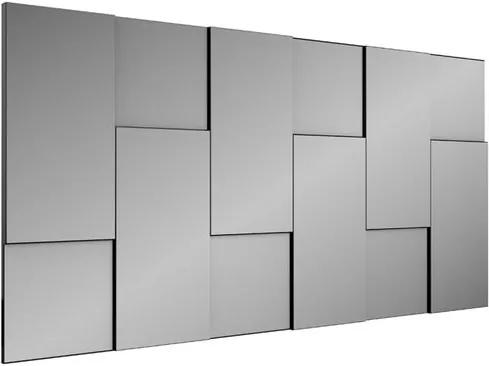 Quadro Espelho Escala Grande 1,80 MT (LARG) cor Preto Brilho - 47485 Sun House