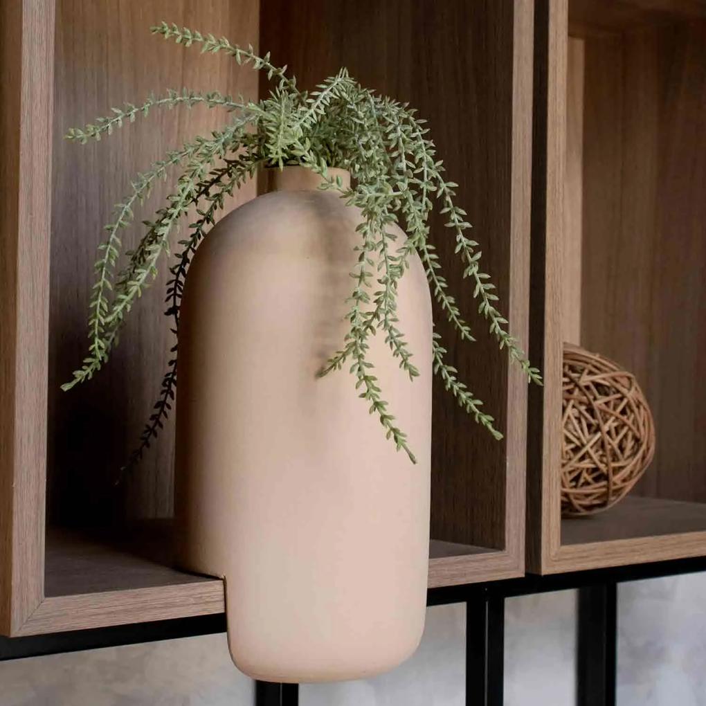 Vaso Decorativo em Cerâmica Areia 30x15 cm - D'Rossi