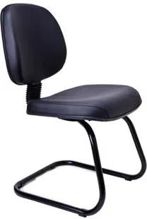 Cadeira de Escritório, Fixa, Preta, Office Interlocutor