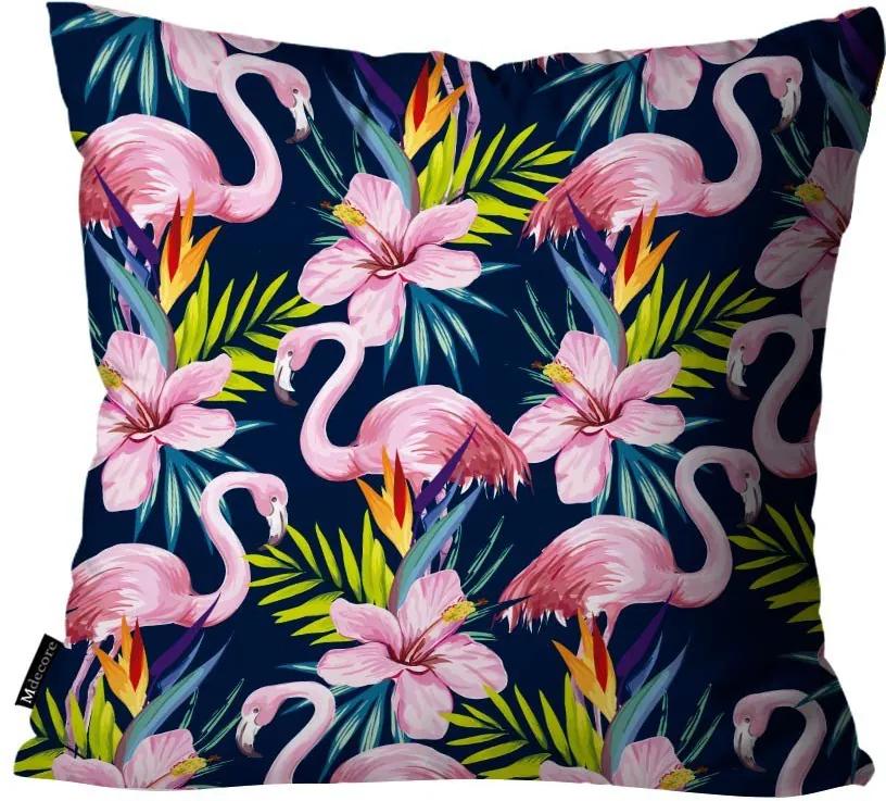 Capa para Almofada Flamingo Colorido45x45cm