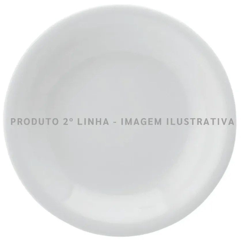 Prato Fundo 21Cm Porcelana Schmidt - Mod. Voyage Coup 2° Linha 202