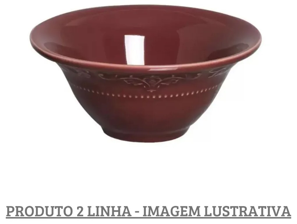 Bowl 445Ml Acanthus Cassis - Porto Brasil 2° Linha