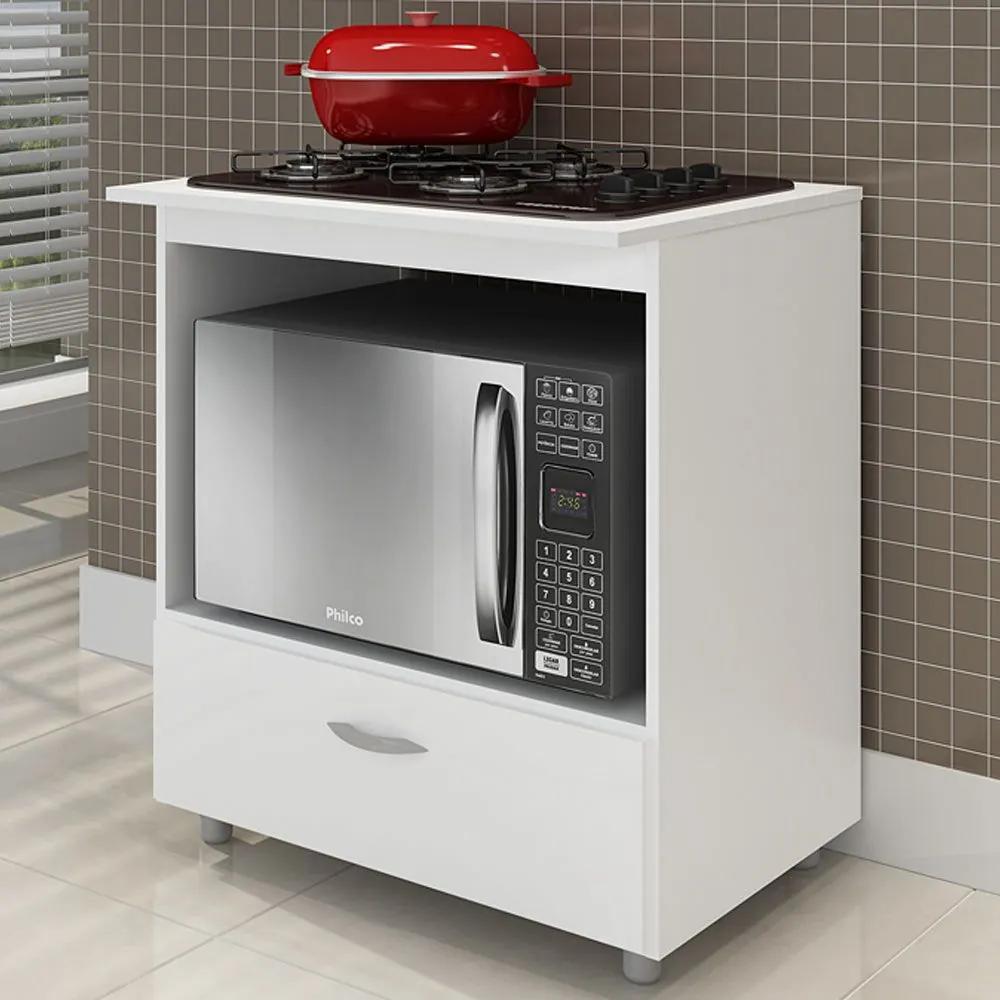 Armário de Cozinha Branco Bl 140 - Completa Móveis