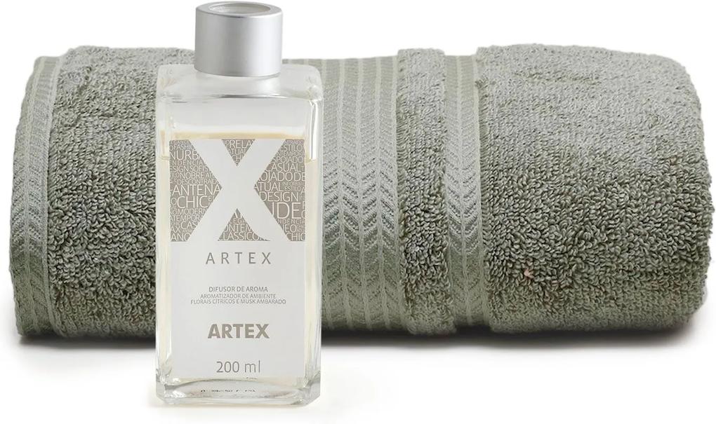 Kit Difusor de Aromas Artex + Toalha Fio Egípcio Astri