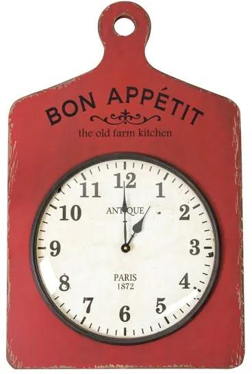 Relógio Decorativo de Parede Bon Appétit