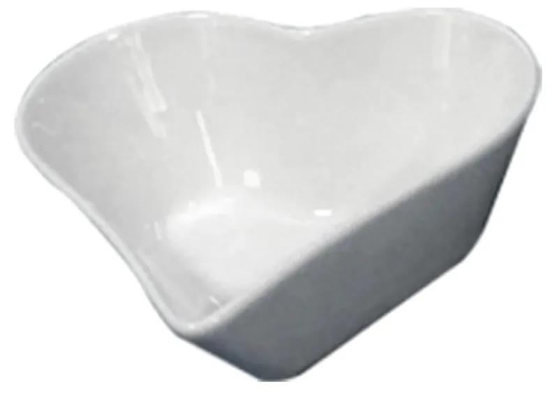 Bowls Hand Food Coração Em Porcelana 90Ml - Dynasty