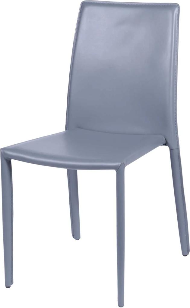 Cadeira De Jantar Glam Cinza OR Design