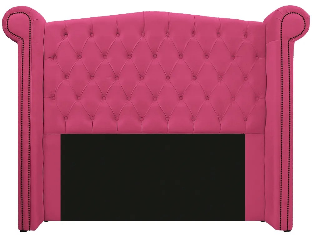 Kit Cabeceira e Calçadeira Veneza 160 cm Queen Size Corano Pink - ADJ Decor