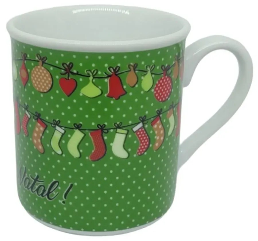 Caneca  250Ml Porcelana Schmidt - Mod. C