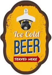 Abridor de Garrafa Colonial Cerveja ICE Cold Beer