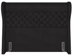 Cabeceira Cama Box Casal 140cm Trinidad P02 Sintético Preto - Mpozenat