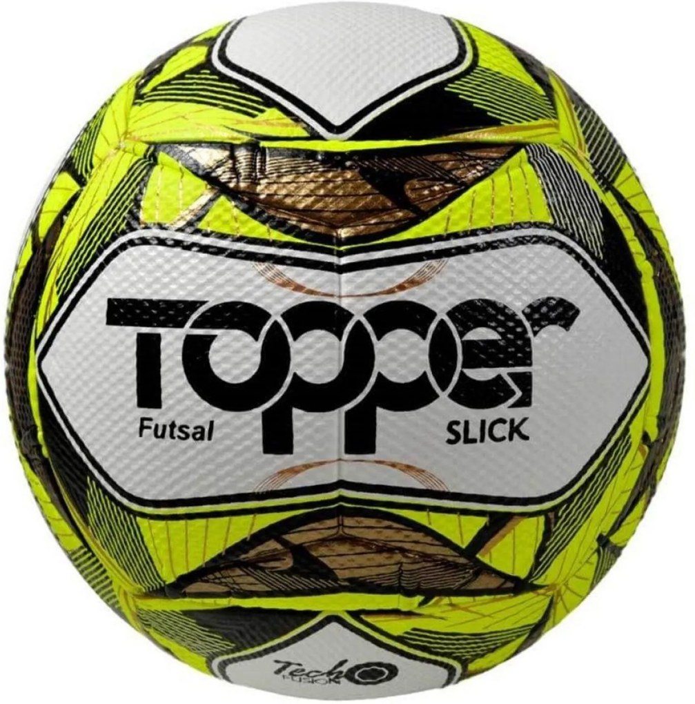 Bola de Futsal Slick Amarela - Topper