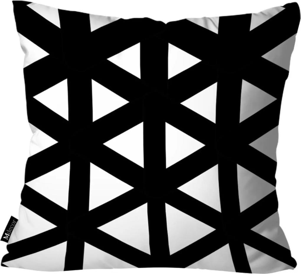 Capa para Almofada Mdecore Geométrica Preto 35x35