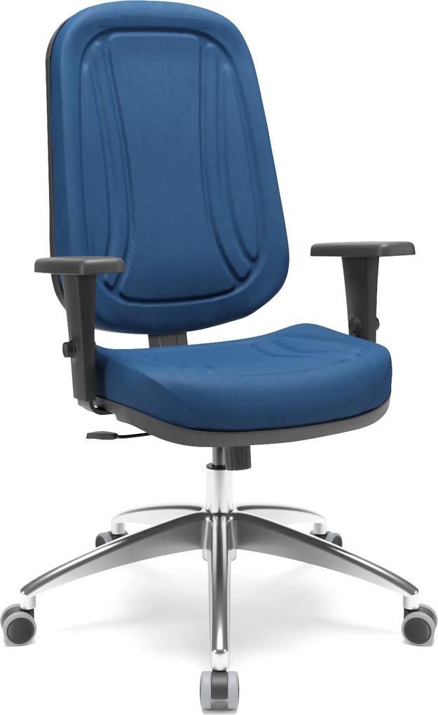 Cadeira Premium Presidente Relax Plax com Base em Alumínio