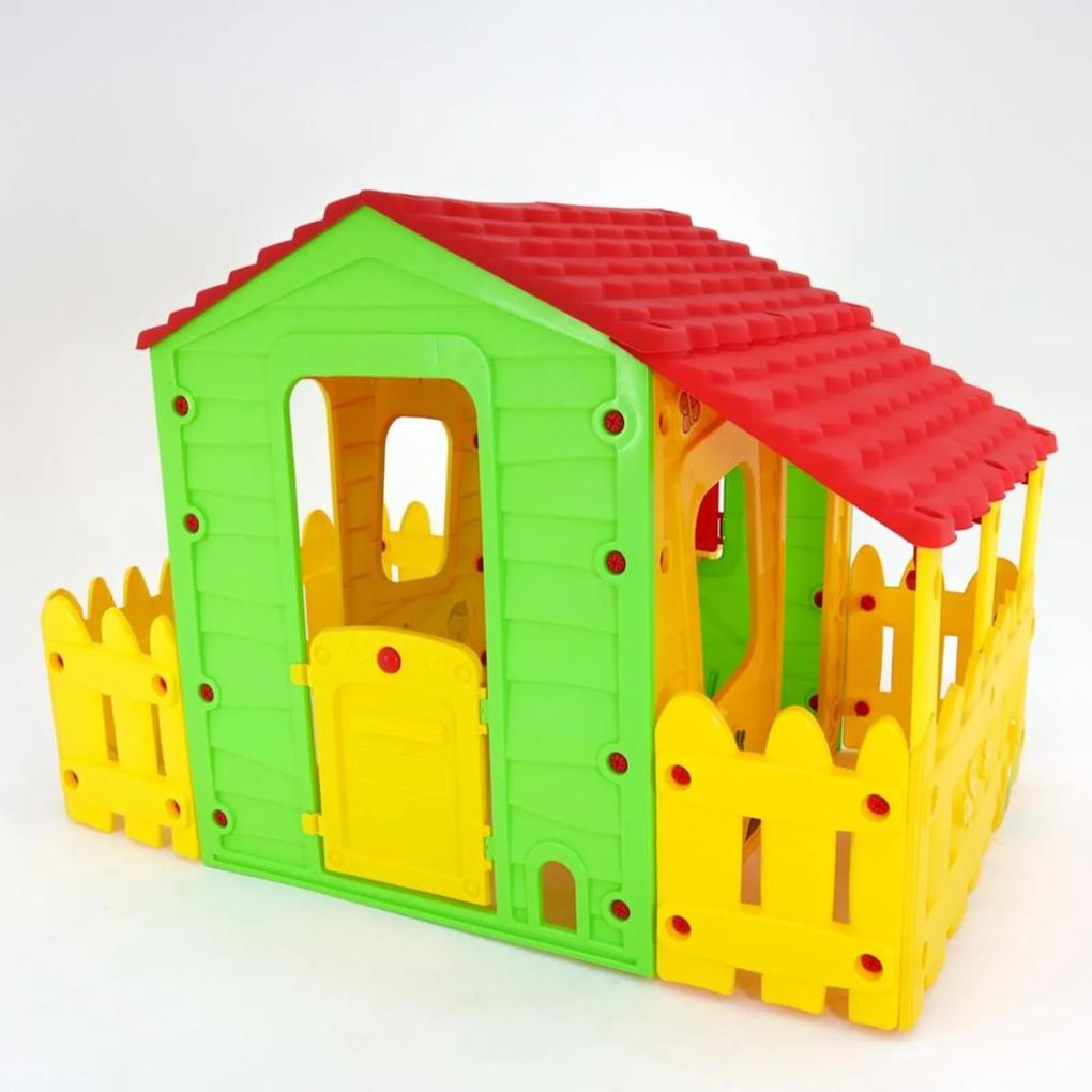 Casinha de Brinquedo Casa Infantil Com Varanda, Portátil BelFix Bel Brink