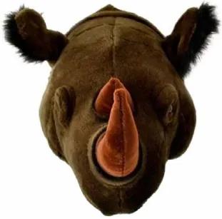 Cabeça de Rinoceronte de Parede Wild &amp; Soft