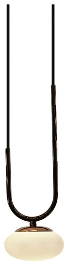 Pendente Ares 10X32Cm Led 5W - Usina 19755/1 Led (ND-F - Nude Fosco, 3000k, 220v)