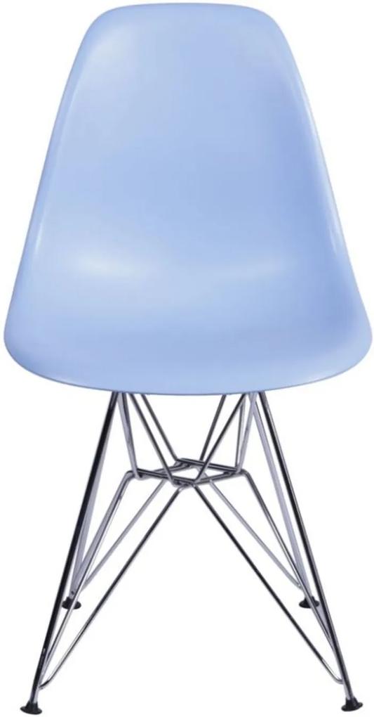 Cadeira Eames Sua Casa Decor Eiffel Azul Claro