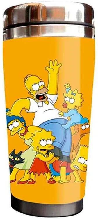 Copo Térmico Família Os Simpsons