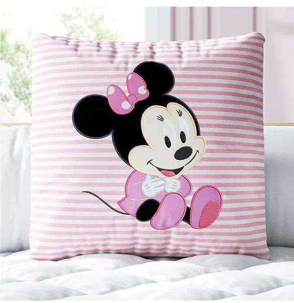 Almofada Quadrada Minnie Mouse Baby Disney Grão de