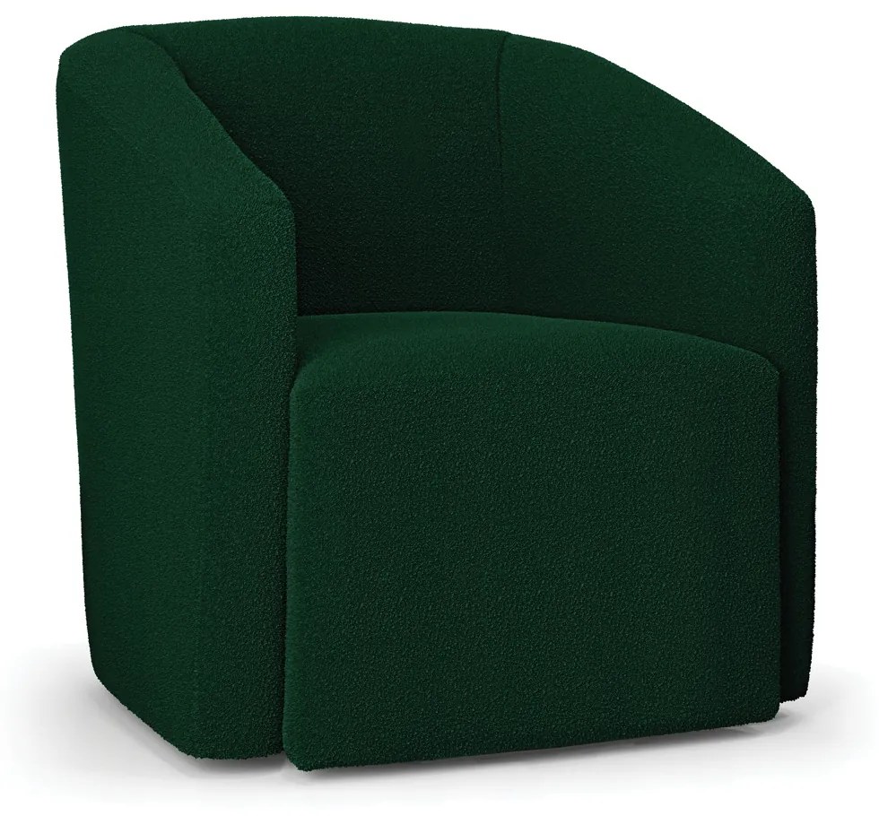 Poltrona Decorativa Orgânica Stella Max Bouclê D03 - D'Rossi - Verde