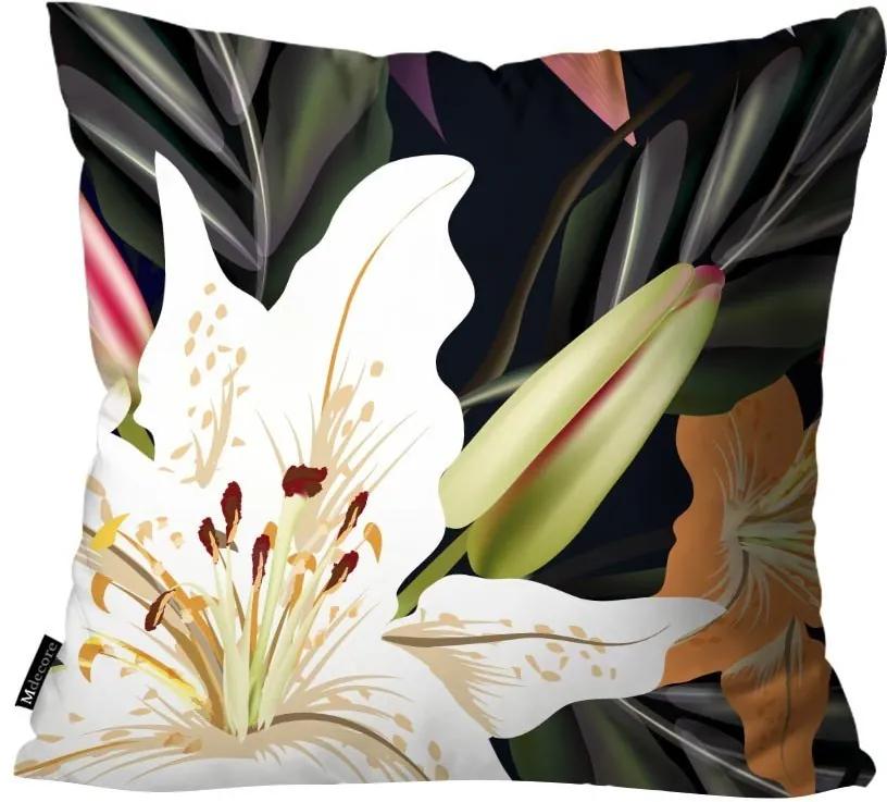 Capa para Almofada Mdecore Floral Colorida45x45cm