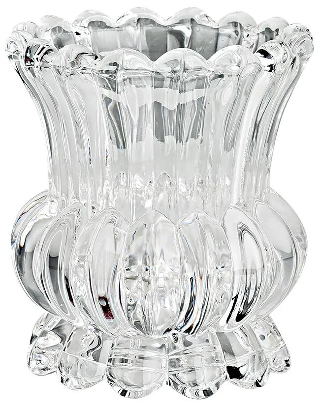 Vaso Decorativo 10,5x9,5 em Vidro G39 - Gran Belo