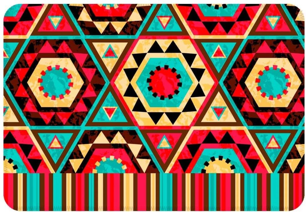 Tapete Love Decor Sala Wevans Abstrato Colorido Único