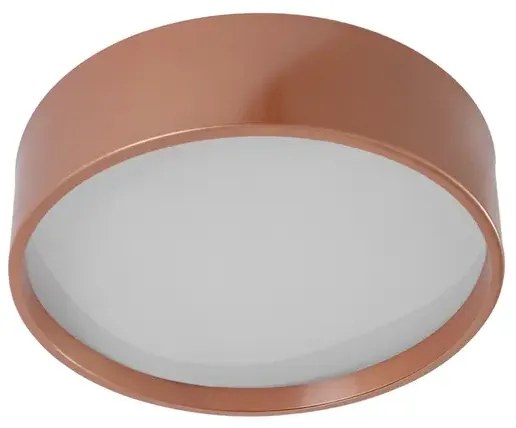 Plafon Sobrepor Aluminio Difusor Ravena 45Cm - COBRE