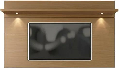 Painel Suspenso Horizon Marrom Claro 1.8cm Para Tv Até 60'