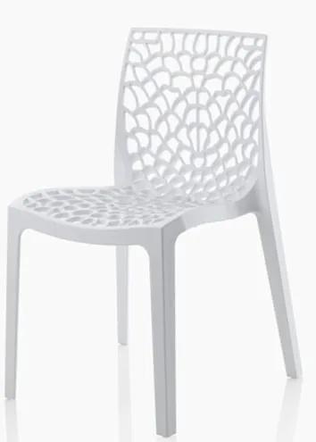 Cadeira Gruver Polipropileno Branca - 16778 Sun House