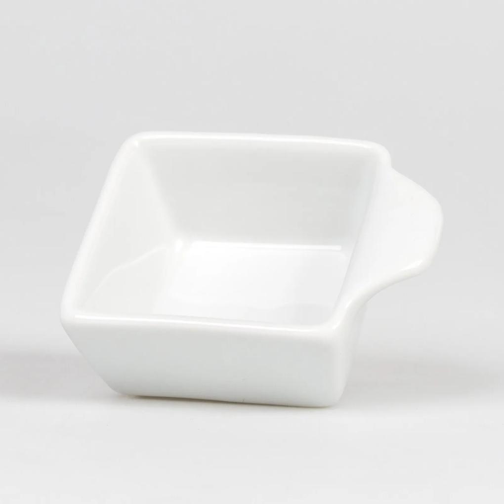 Mini Bowl Quadrada Porcelana Schmidt