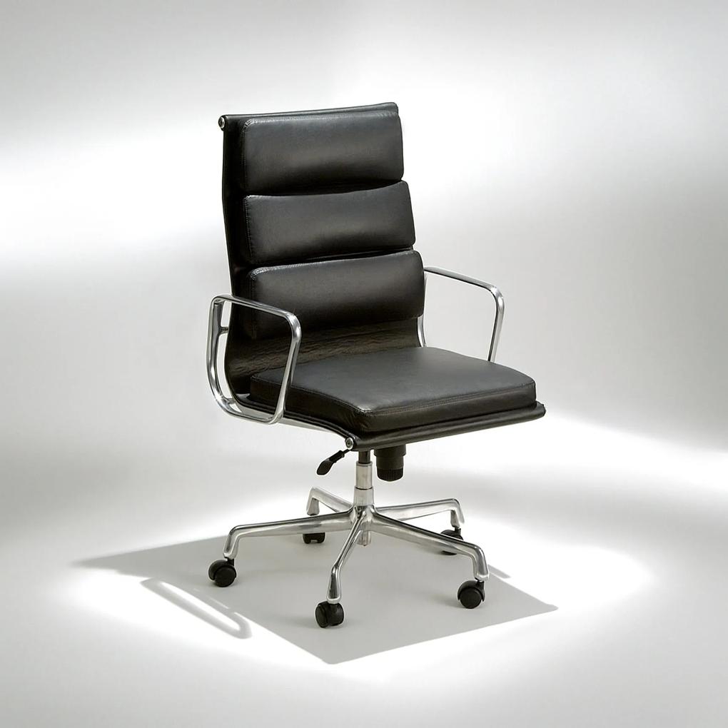 Cadeira com Braços Giratória EA219 Soft Alumínio Studio Mais Design by Charles e Ray Eames