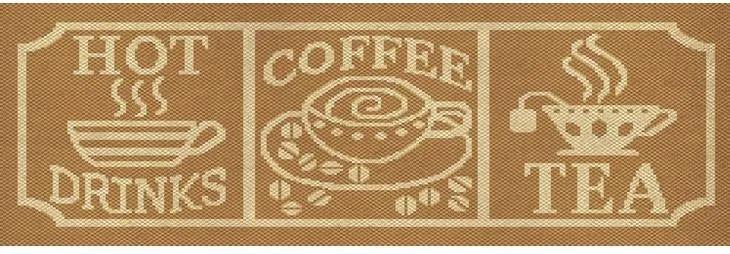 Kit Tapetes J Serrano, Coffee Break, Caramelo 79, 50 x 90 cm