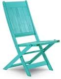 Cadeira Dobrável sem Braços Acqualung Stain Azul - Mão & Formão