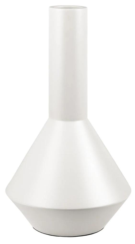 Vaso de Cerâmica Bellina - Off White Fosco  Off White Fosco