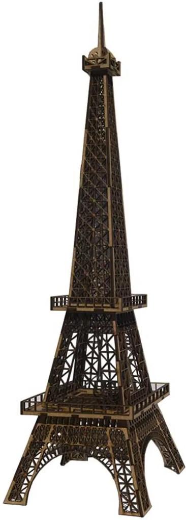 Torre Eiffel Decorativa D'Rossi 60cm Marrom