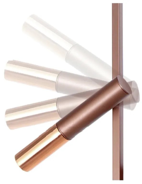 Pendente Vertical Tubinho Articulado 20X10X31Cm Metal 02Xg9 | Old Arti... (COBRE FOSCO)