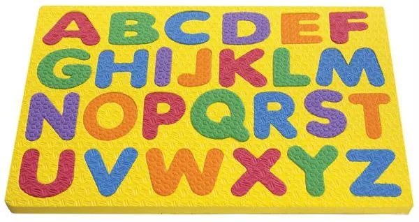 Alfabeto Móvel Encaixável de A - Z