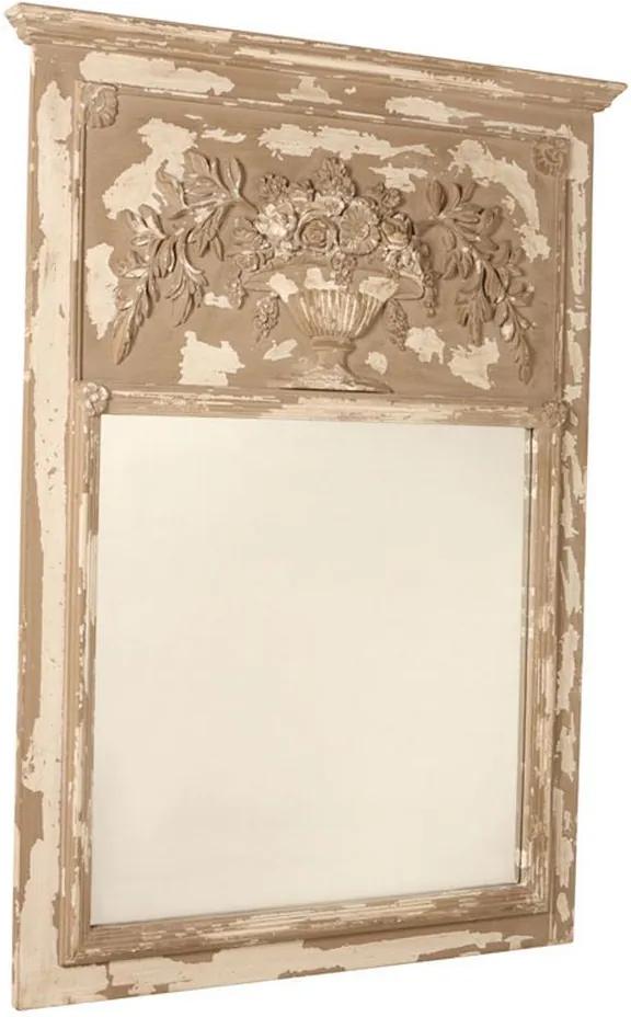 Espelho Decorativo Clássico Orleans de Parede com Moldura de Madeira
