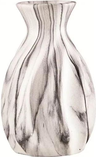 Vaso de Cerâmica Mármore Roar 7010 Mart