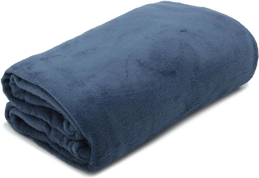 Manta Solteiro Kacyumara Blanket 200 g Azul